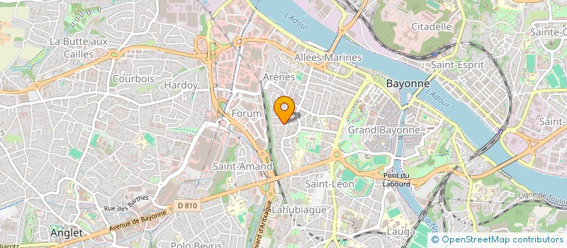 localisation de l'entreprise SCI CATWOMAN à BAYONNE