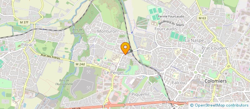 localisation de l'entreprise SCI CATYMO à COLOMIERS