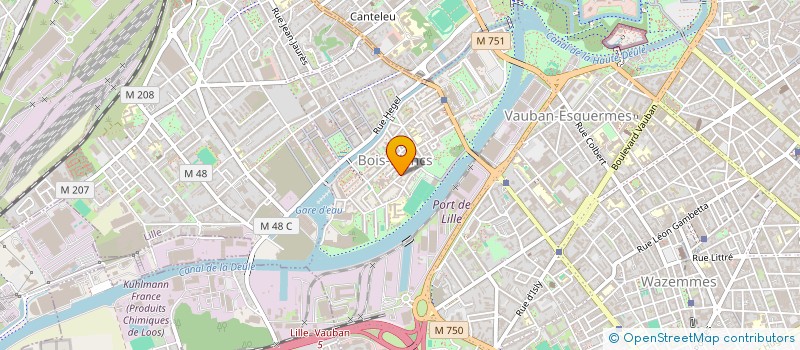 localisation de l'entreprise SCI CAU DOOLAEGHE à LILLE
