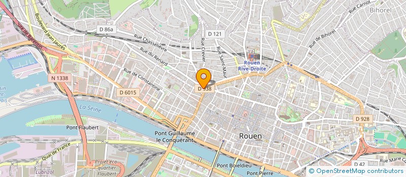 localisation de l'entreprise SCI CAUCHOISE  ROUEN