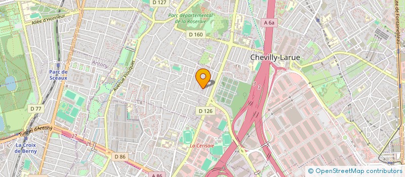 localisation de l'entreprise SCI CAUCHY  L'HAY-LES-ROSES