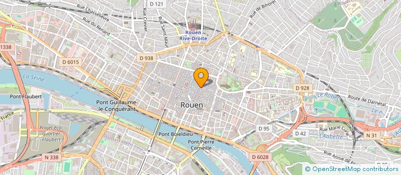 localisation de l'entreprise SCI CAUDEBEC à ROUEN