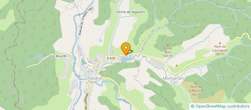 localisation de l'entreprise SCI CAUDEVAL-ARCO  VAL DE LAMBRONNE