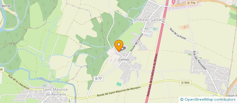 localisation de l'entreprise SCI CAUDRIL à CHATEAU-GAILLARD