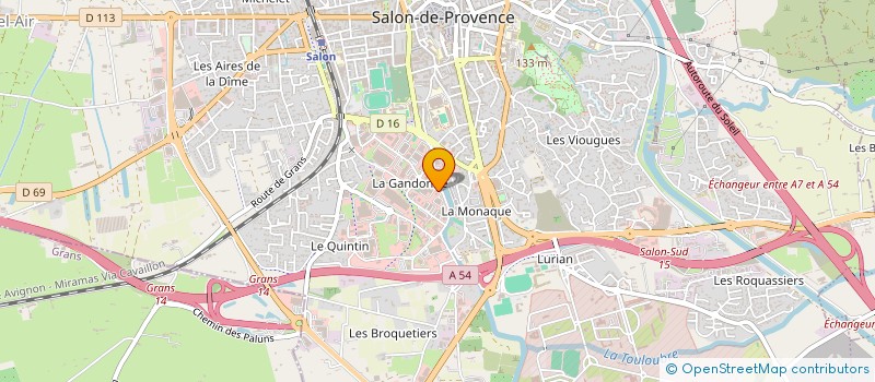 localisation de l'entreprise SCI CAUDRONOWSKI  SALON-DE-PROVENCE