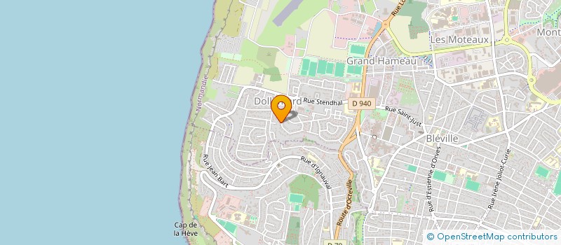 localisation de l'entreprise SCI CAUMONT à LE HAVRE