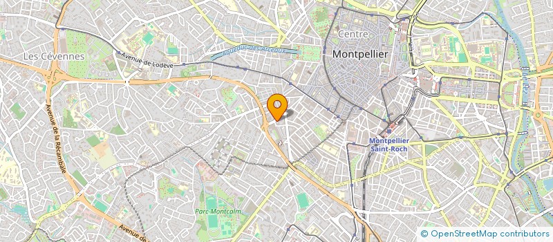 localisation de l'entreprise SCI CAUNES à MONTPELLIER