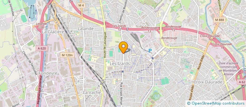 localisation de l'entreprise SCI CAUPOI à TOULOUSE