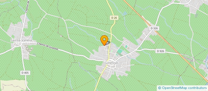 localisation de l'entreprise SCI CAUQUIL  GINESTAS