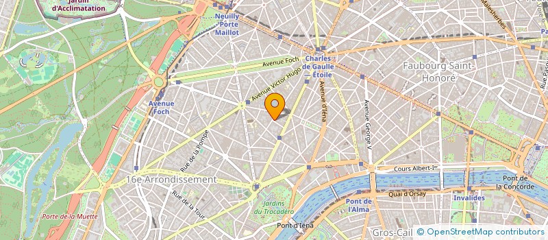 localisation de l'entreprise SCI CAURI  PARIS