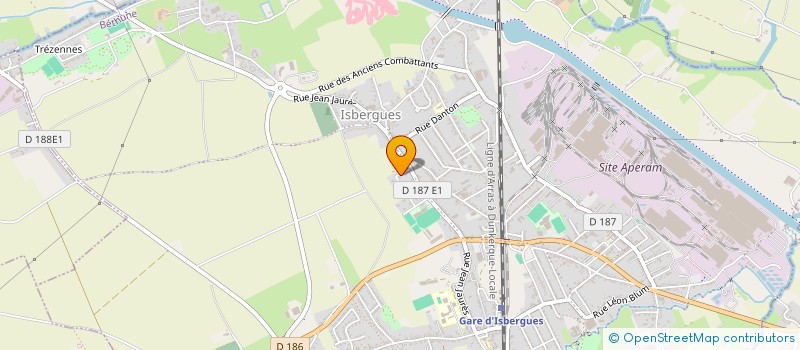 localisation de l'entreprise SCI CAUSODEL  ISBERGUES
