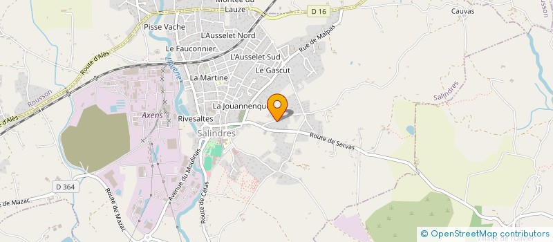 localisation de l'entreprise SCI CAUSSE  SAINT-CHRISTOL-LEZ-ALES