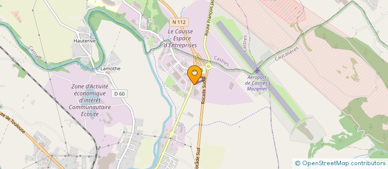 localisation de l'entreprise SCI CAUSSE  LABRUGUIERE