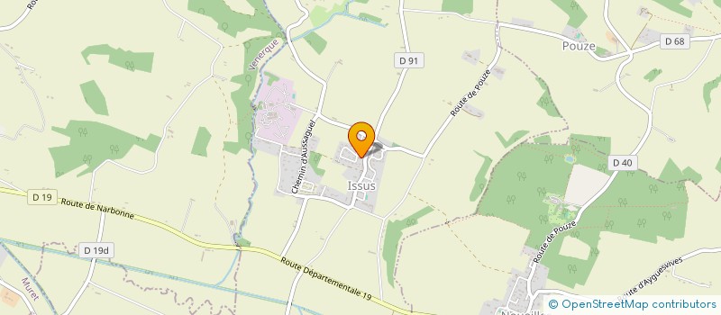 localisation de l'entreprise SCI CAUXBLIN  BELBERAUD