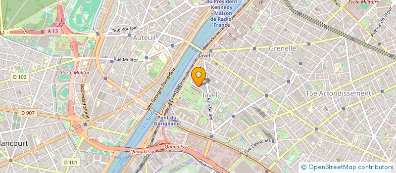 localisation de l'entreprise SCI CAUZAN  MONTREUIL
