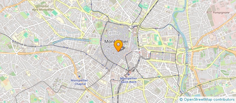 localisation de l'entreprise SCI CAUZIT à MONTPELLIER