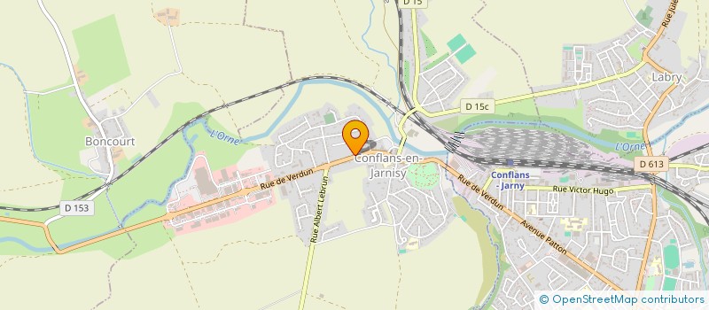 localisation de l'entreprise SCI CAV  MARS-LA-TOUR