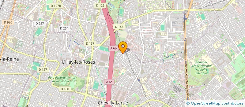 localisation de l'entreprise SCI CAVADAS INVESTISSEMENTS  L'HAY-LES-ROSES