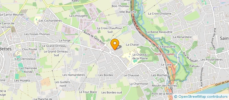 localisation de l'entreprise SCI CAVAIGNAC à FONDETTES
