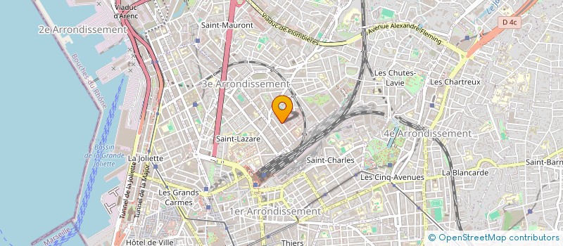 localisation de l'entreprise SCI CAVAIGNAC à MARSEILLE