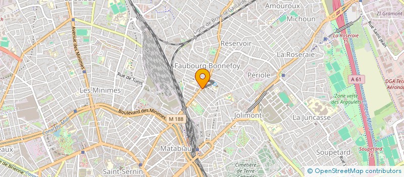 localisation de l'entreprise SCI CAVAILLES à TOULOUSE