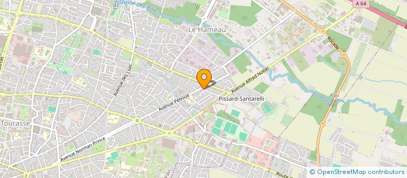 localisation de l'entreprise SCI CAVAJE à PAU