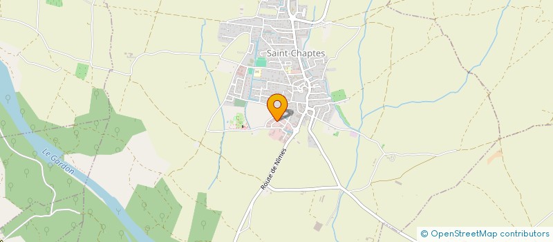 localisation de l'entreprise SCI CAVALIER  SAINT-CHAPTES