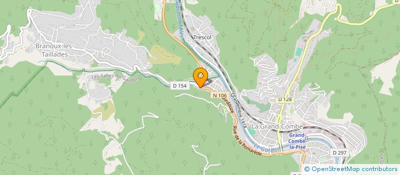 localisation de l'entreprise SCI CAVALIES  LES SALLES-DU-GARDON