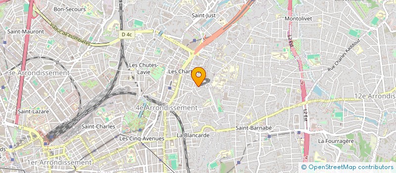 localisation de l'entreprise SCI CAVALLERE à MARSEILLE
