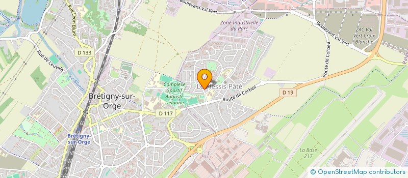 localisation de l'entreprise SCI CAVAROZ - GAVELLE  LE PLESSIS-PATE