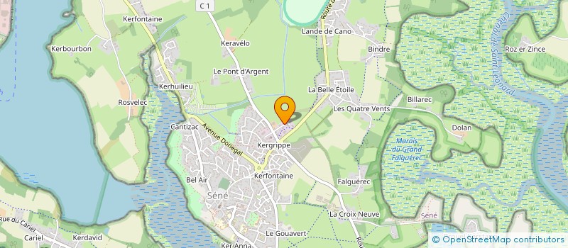 localisation de l'entreprise SCI CAVE CANEN à SENE