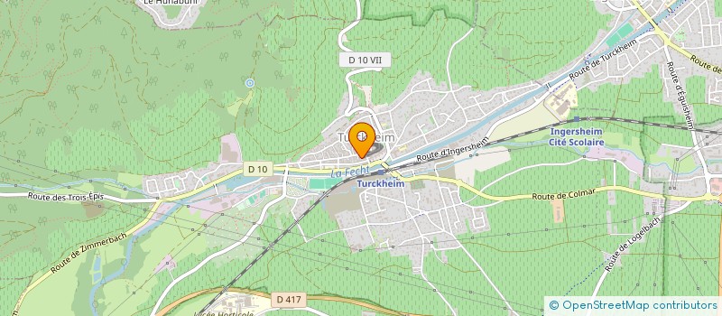 localisation de l'entreprise SCI CAVEAU DU VIGNERON  TURCKHEIM