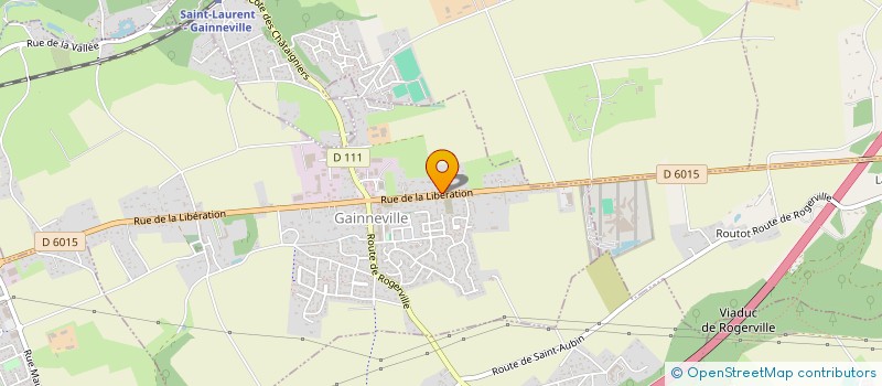 localisation de l'entreprise SCI CAVEE VERTE  GAINNEVILLE