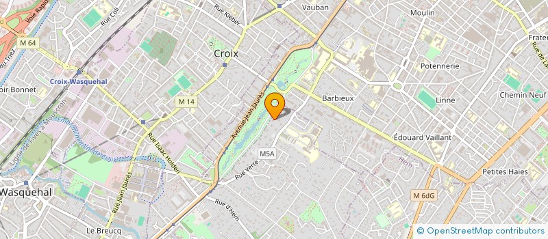 localisation de l'entreprise SCI CAVELL  CROIX