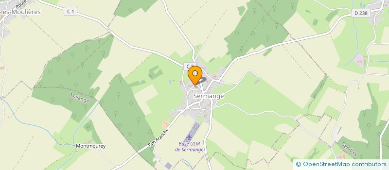 localisation de l'entreprise SCI CAVENNE  RANCHOT