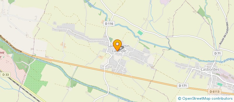 localisation de l'entreprise SCI CAVES VIEILLES  SAINT-MARTIN-LALANDE