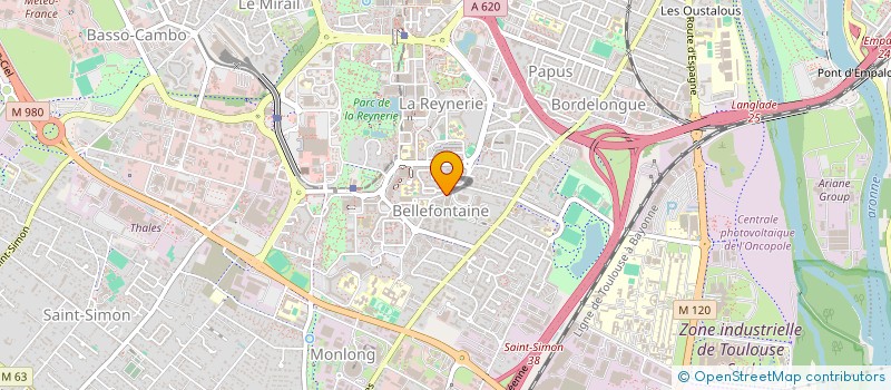 localisation de l'entreprise SCI CAVET à TOULOUSE