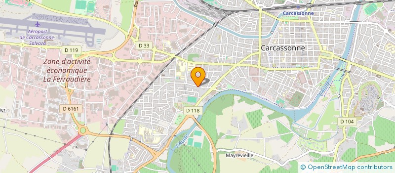 localisation de l'entreprise SCI CAVI à CARCASSONNE