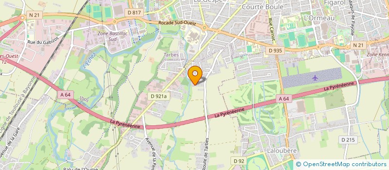 localisation de l'entreprise SCI CAVI  HORGUES