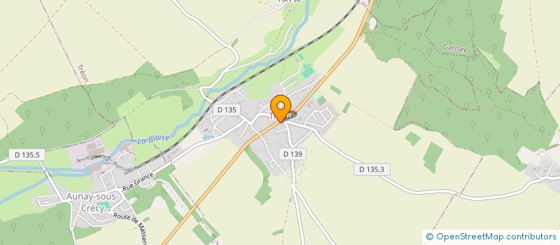 localisation de l'entreprise SCI CAVI-BATI à TREON
