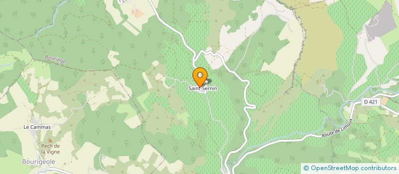 localisation de l'entreprise SCI CAVILA  BOURIEGE