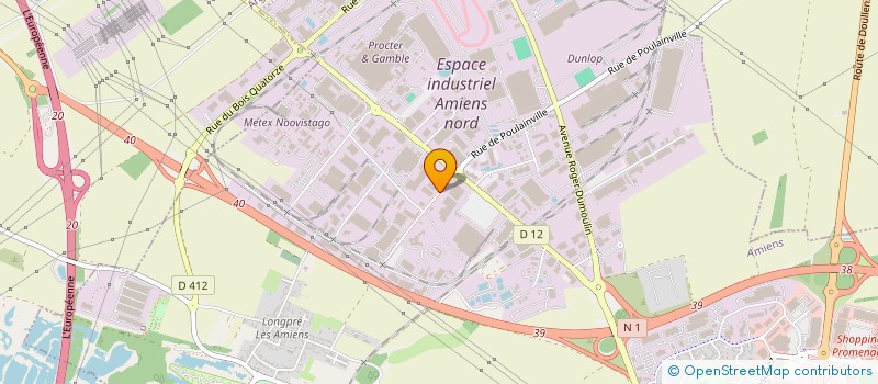 localisation de l'entreprise SCI CAVISTEL à AMIENS