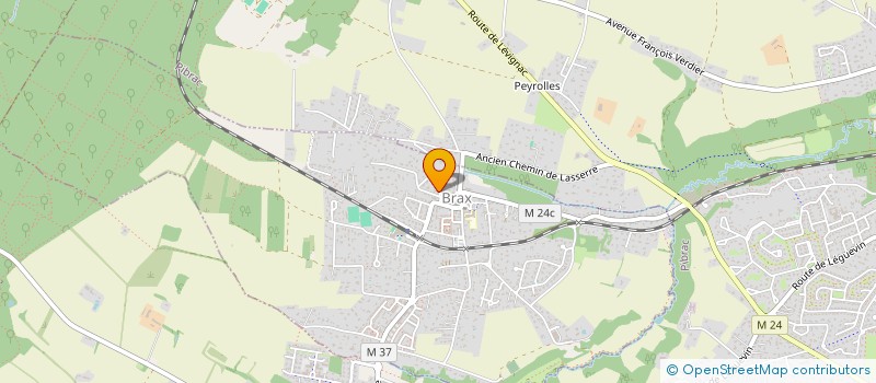 localisation de l'entreprise SCI CAVIVALI  BRAX