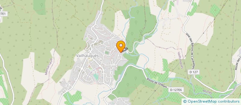 localisation de l'entreprise SCI CAVOK  VAILHAUQUES