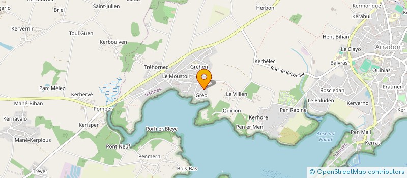 localisation de l'entreprise SCI CAVROIS CAVROIS  ARRADON