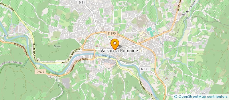 localisation de l'entreprise SCI CAY.EM  VAISON-LA-ROMAINE