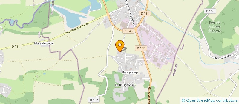 localisation de l'entreprise SCI CAYEUX GRIS ET GALETS BLEUS à GISORS