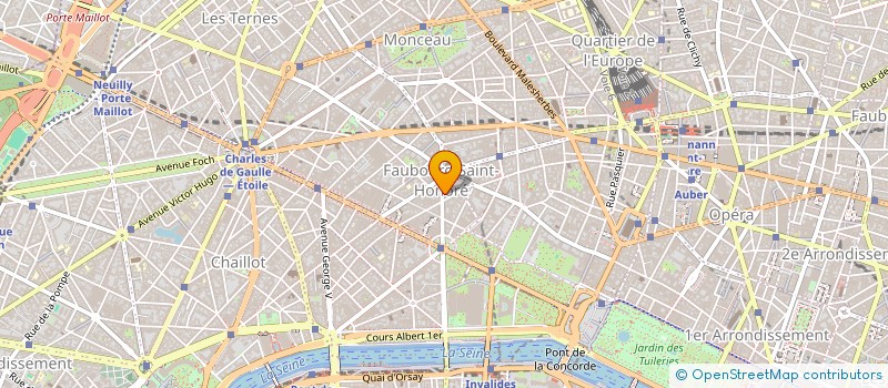 localisation de l'entreprise SCI CAYODE 17  PARIS