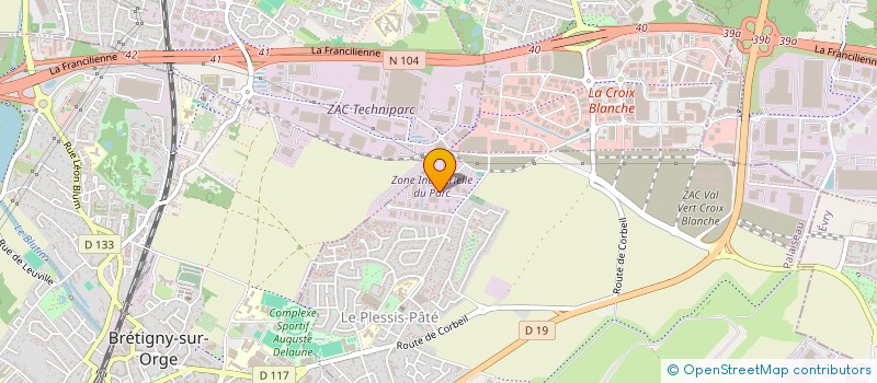 localisation de l'entreprise SCI CAYOLA  LE PLESSIS-PATE