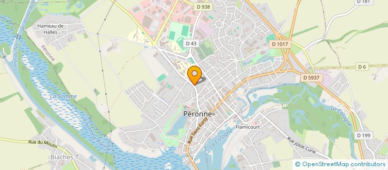 localisation de l'entreprise SCI CAYOLA ETXEA à PERONNE